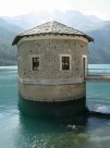 Ceresole - La torre di controllo del lago