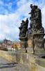 Praga - Statua del Ponte Carlo (Karlův most)