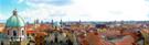 Praga - Vista della Città Vecchia dalla Torre del Ponte